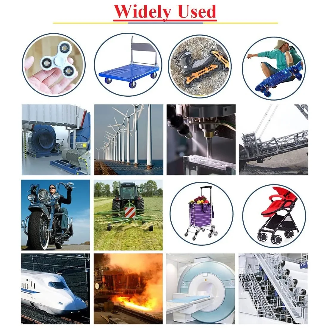 Factory Wholesale Deep Groove Ball Bearings 6808 Auto Bearing Motor Accessories Motorcycle Parts Engine Parts Size 40*52*7mm