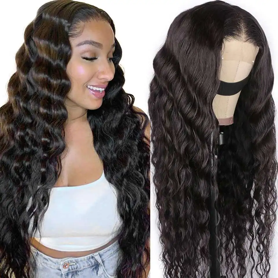 Sample Wholesale Human Hair Lace Front Wigs Body Wave Full HD Lace Frontal Wigs for Black Women Glueless Lace Closure Wigs