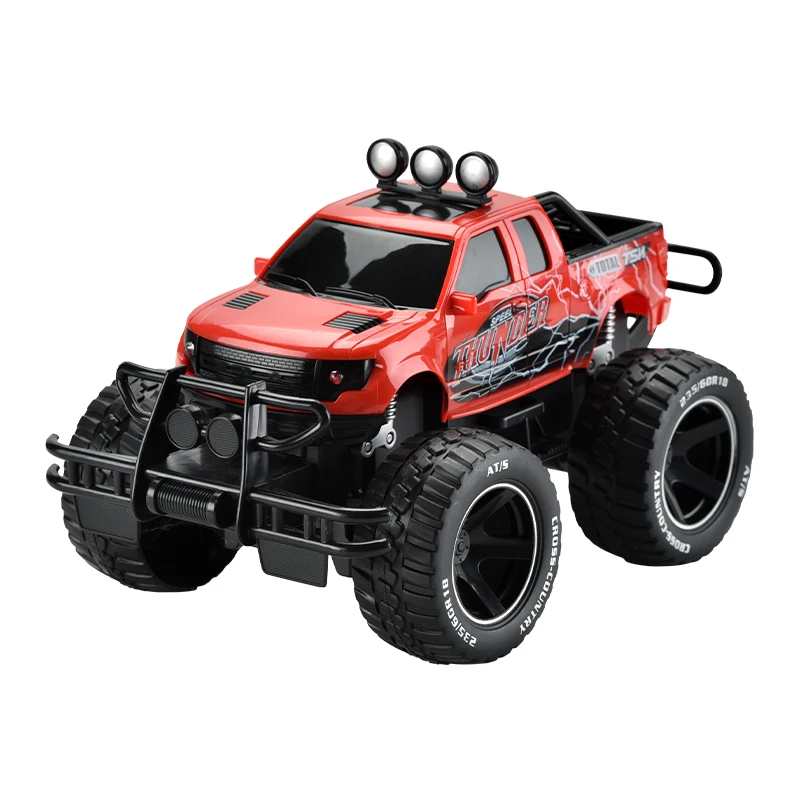 Four way off-road vehicle with front light high-speed competitive electric remote control toy carh