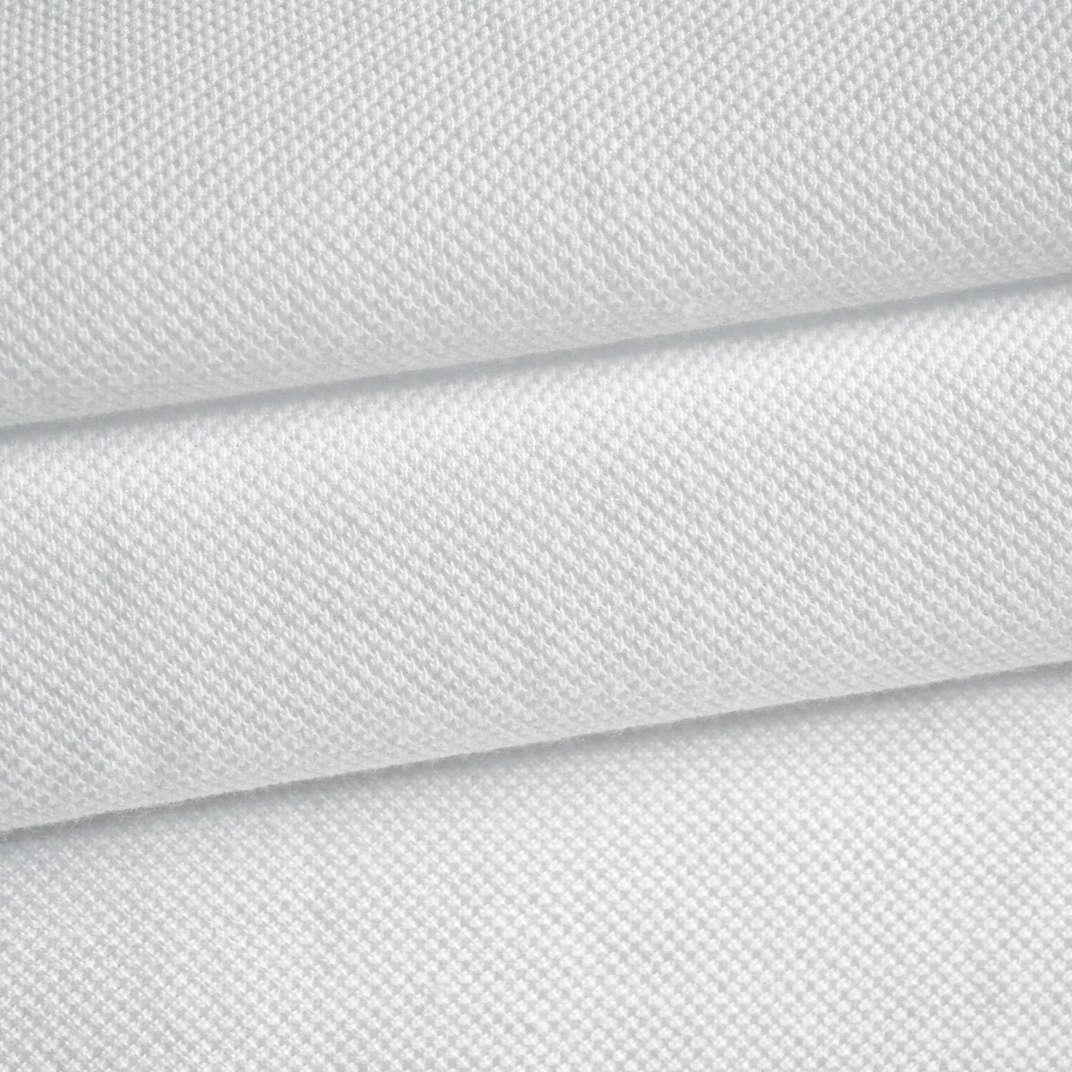 Wholesale Plain Solids Wicking Sweat Absorbing 220~225gsm TC Polyester Cotton Polo Shirts Pique Mesh Fabric