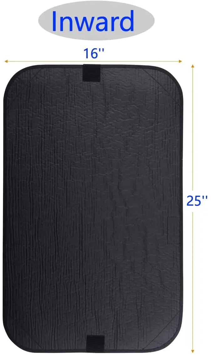 Portable RV Door Window Shade Cover Sun Blackout for Camper privacy
