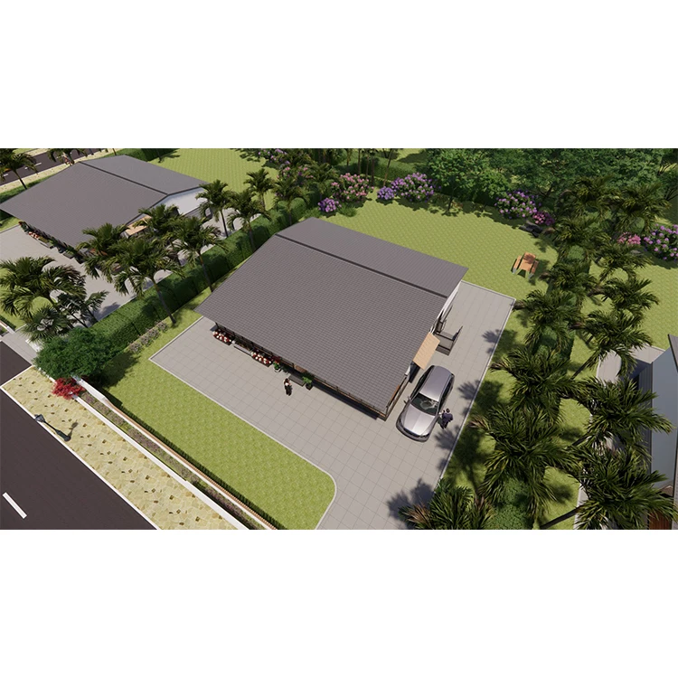 OYYF Assembly Living House Steel Structure Prefab Flat Pack Container Modular Home portable buildings