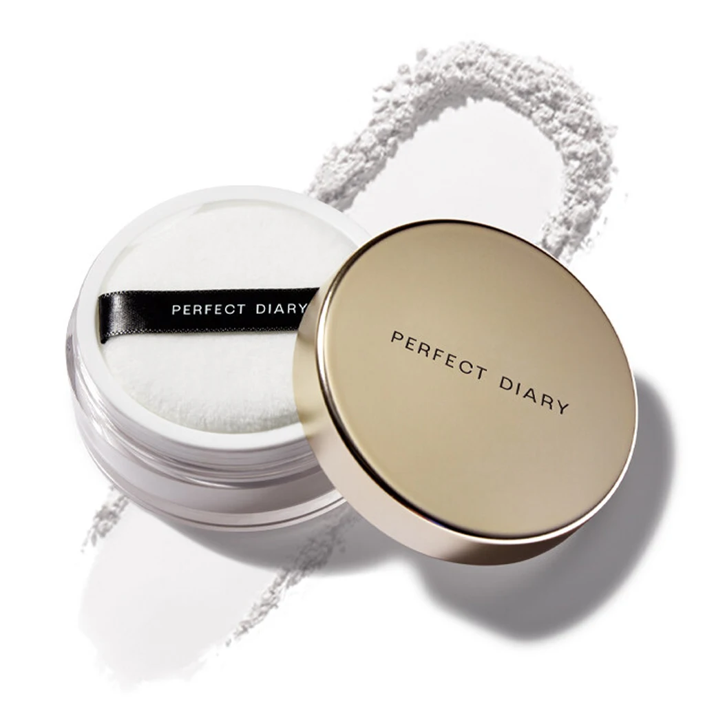 makeup private labele logo vegan translucent water based setting powder cosmetic no pore white pressed loose and setting powder