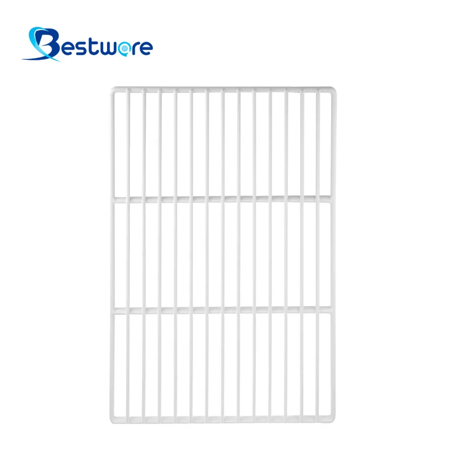 Plated Wire Netting Professional Equipment Metal Rack For Kitchen Mini Fridge Refrigerator Wire Shelves