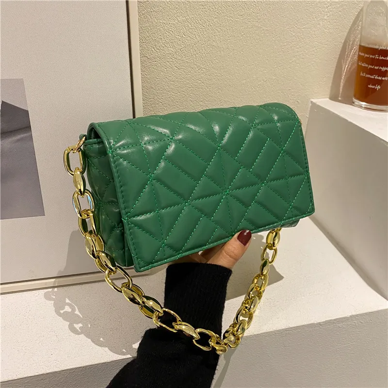 Ladies Summer New Fashion Handbag Lattice Designer Crossbody Shoulder Bag Candy Color Luxury Women Small Messenger Bag