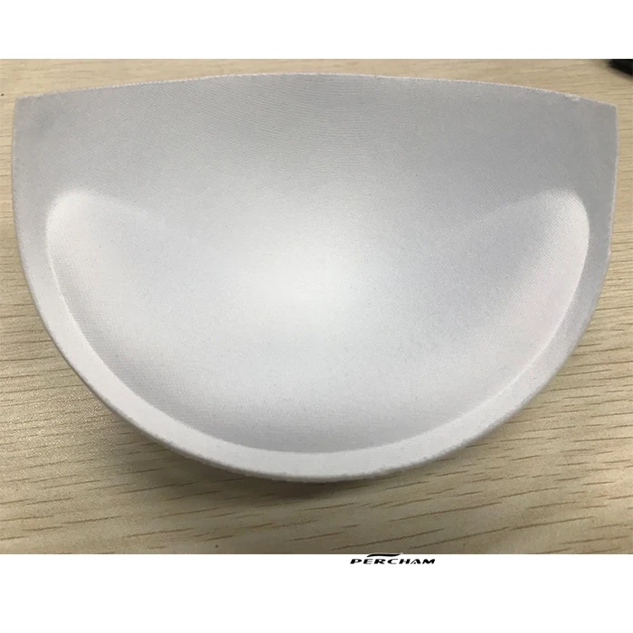 Custom breathable chest support  bra cups  thick breast lift push up sports bra pads