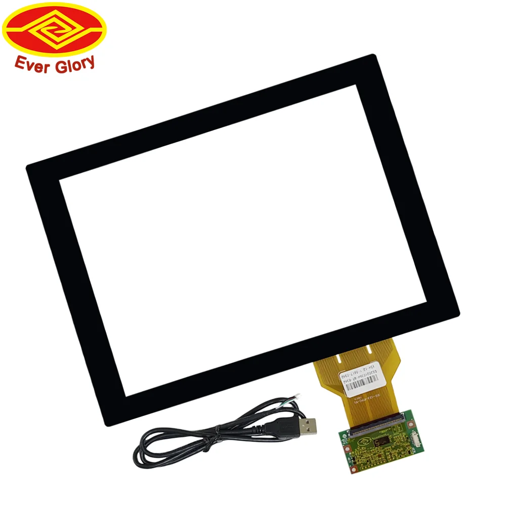 Manufacture Projector Multitouch EETI PCAP LCD 23.8 inch Touch Screen Display Replacement Capacitive Panel Overlay Kit