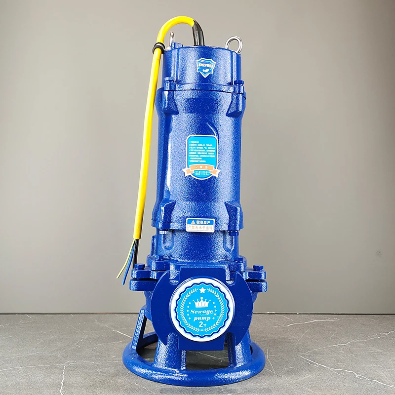 Septic tank grinder cutting pumps 3hp high quality electric grinding submersible sewage cutter pump cost in USA