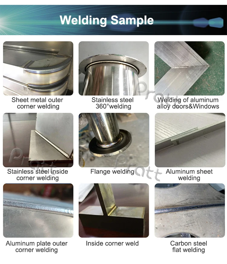 Automatic Platform welding machine 1KW 2KW 3KW for aluminum copper brass sheet and stainless steel tube