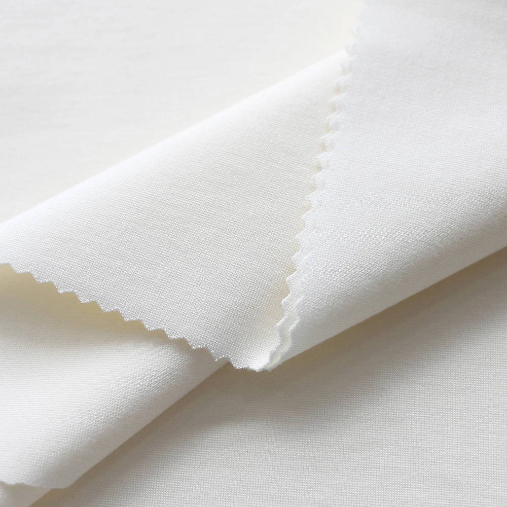 High Quality Solid Roma Material 40S Siro Rayon63% Polyester33% Spandex4% Ponte Roma For School Uniform Garment