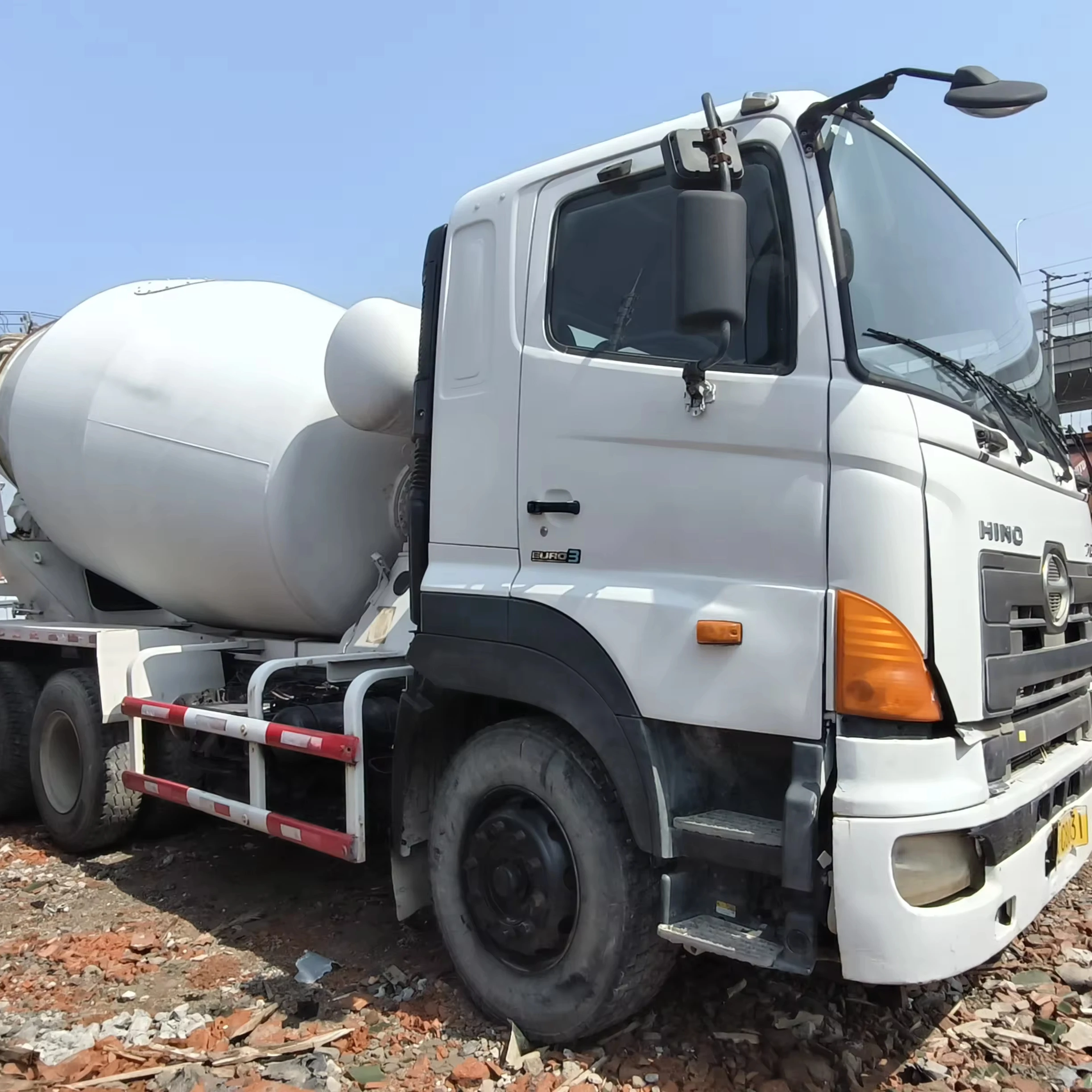 Используется Hino 700 10 CBM миксер грузовик