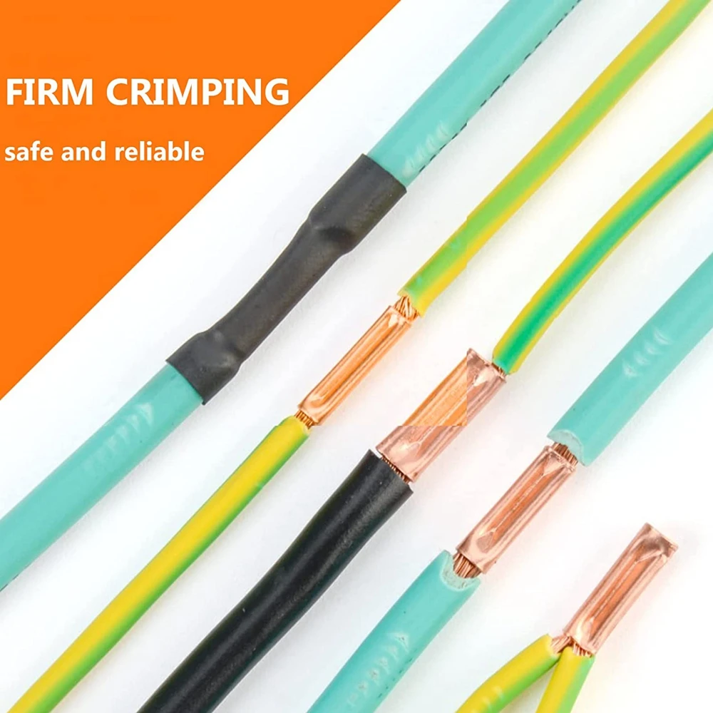 Wholesale BN Copper Wire Ferrules Copper Crimp Connector Non Insulated Electrical naked Butt Terminal Assortment