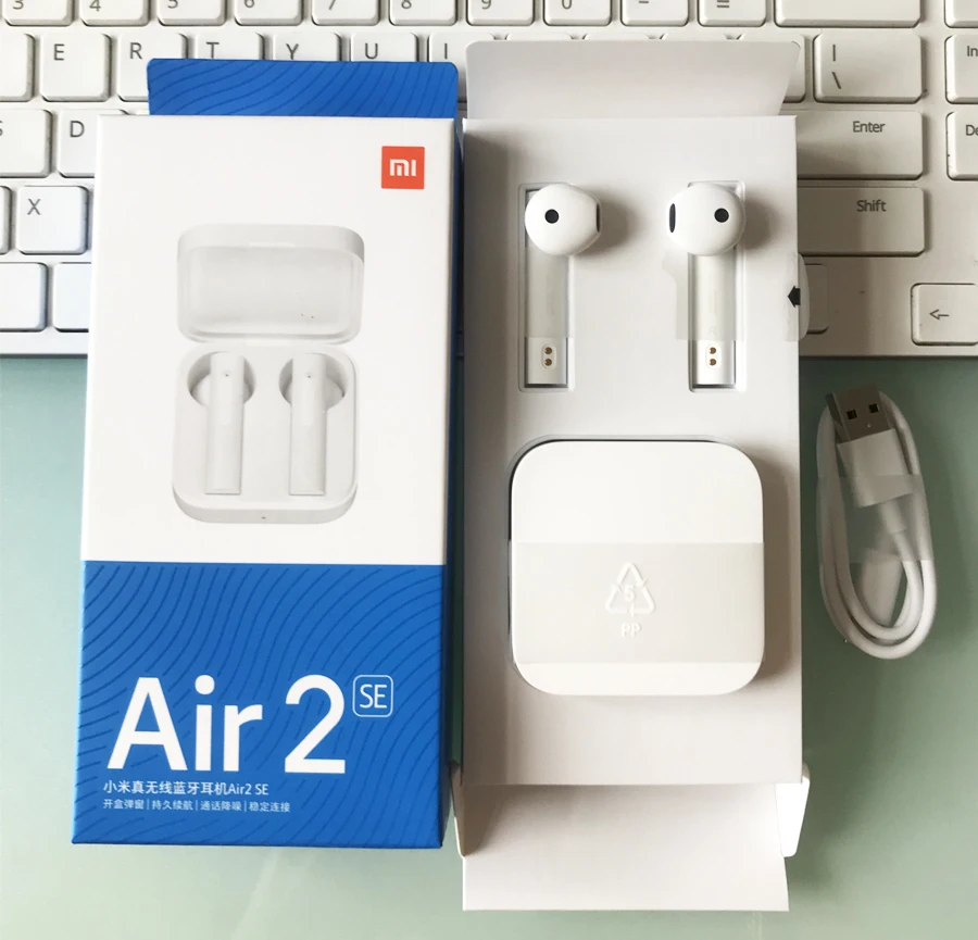 
Mi Earbuds For Xiaomi Air2 SE Fones De Ouvido BT 5.0 Wireless Headphones Earphones TWS 