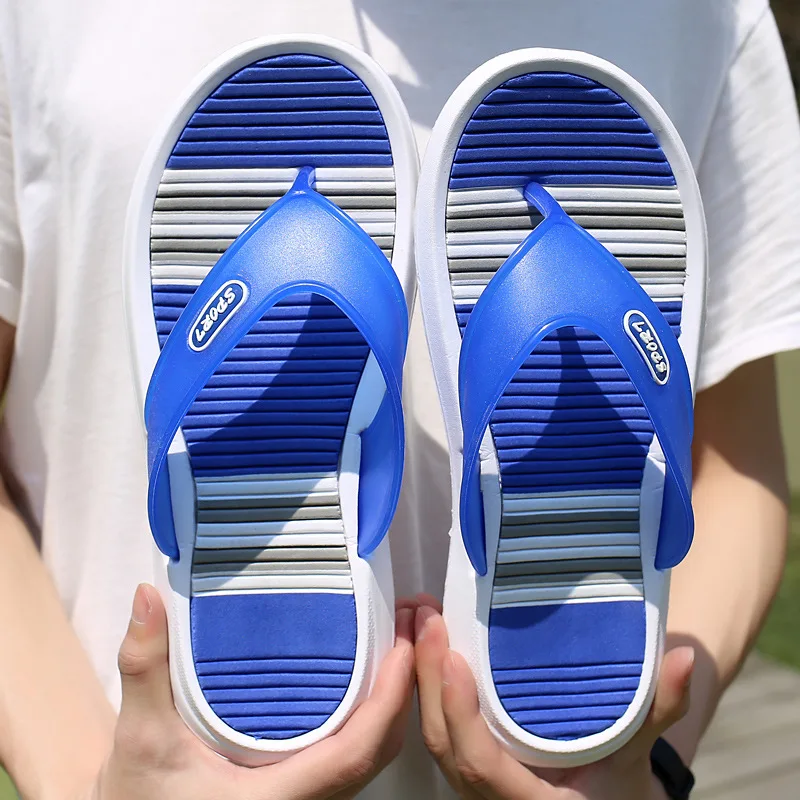 Wholesale new models special offer hard-faced slippers mens breathable sports slippers