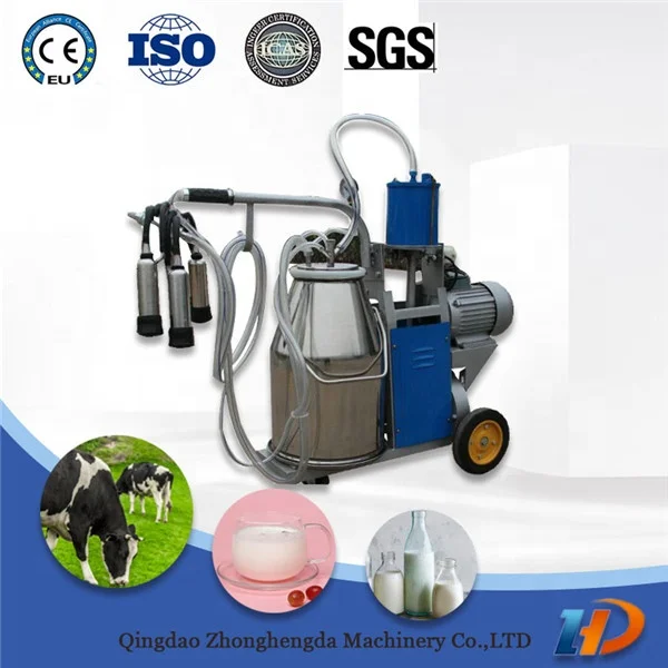 Brand portable piston vacuum type milking machine for cow/milking machine/livestock