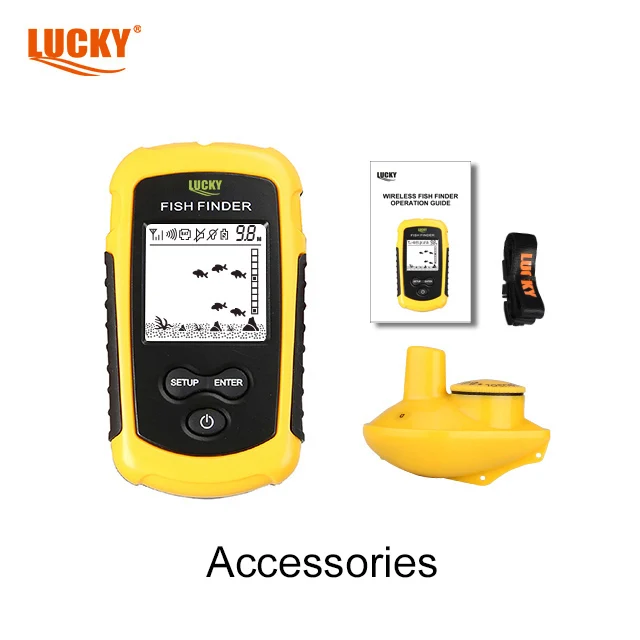 LUCKY FF1108-W Portable Wireless Sonar Fish Finder