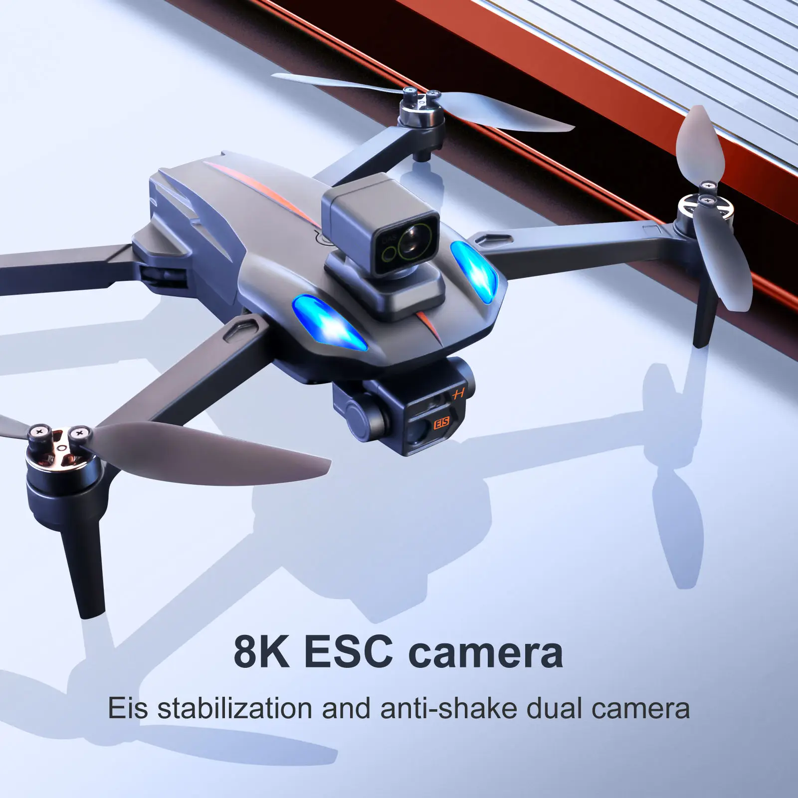 20 Minutes Long Flight Duration Battery Life 1.2KM Radius 8K ESC Dual Camera Smart Return K911 Max Professional RC GPS Drone