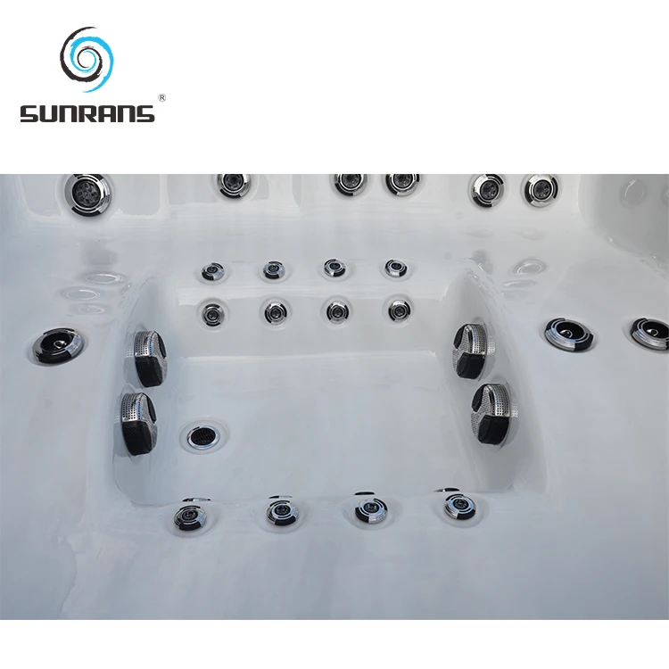 Sunrans Balboa Hot Tub Many Person Ingenious SPA with Massage Outdoor