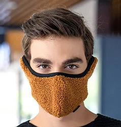 AGRADECIDO Unisex Ear Muffs Outdoor Cold Proof Face Cover Fur Ear Warmer