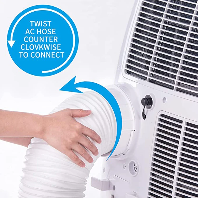 Portable Exhaust hose condition ac parts flexible 56 inch window PVC kit cover air conditioner covers accessories