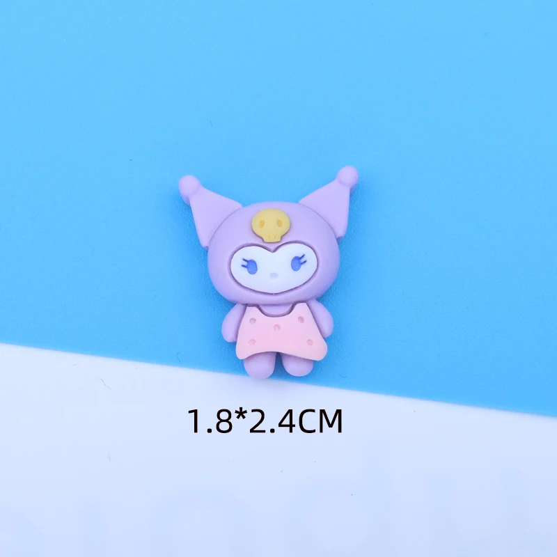 Professional Manufacturer flat back resin kawaii cabochon charms Jewelry Making For Slime Charms