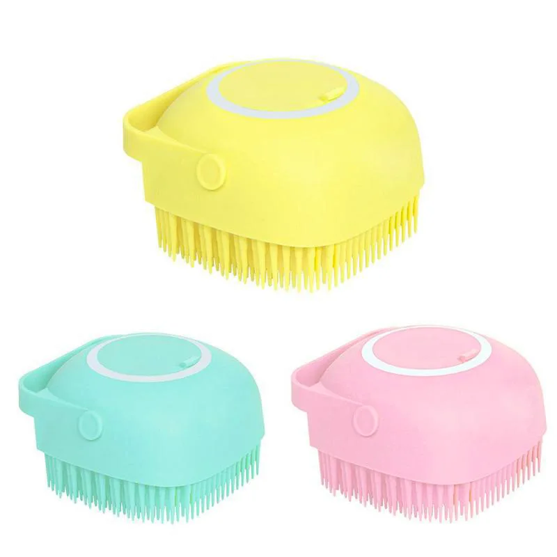 Silicone bath brush baby creative filling liquid bath ball soft and skin-friendly
