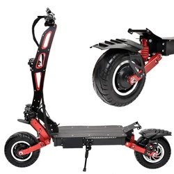 6000W 72V 52.8ah 21700/4800HA Battery 13inch Tire 150Km Long Range Off road Powerful Electric Scooter