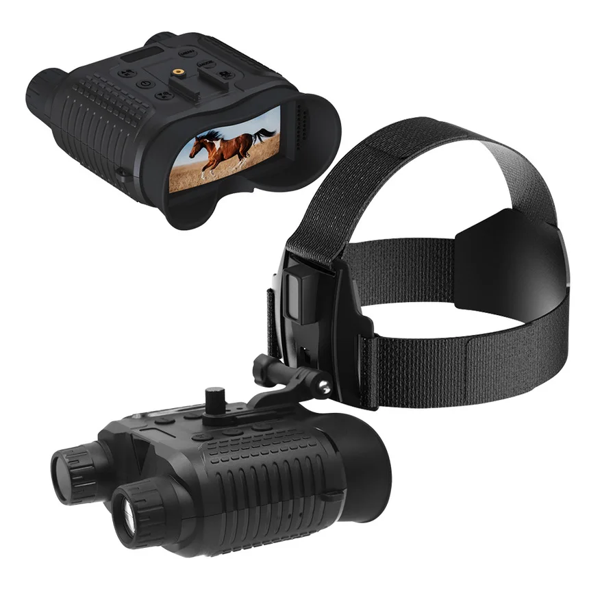 NV8160 Head-mounted Night Vision Device Tactical Helmet Binocular Digital Infrared 1080P Night Vision Device Telescope