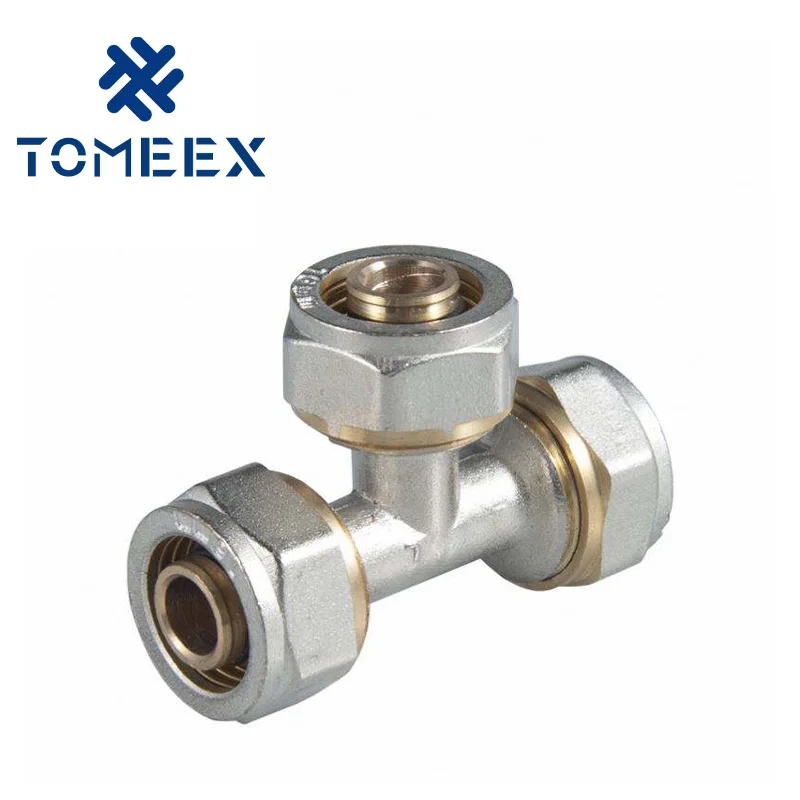 New Product Al Pex Gas Fittings Adaptador Recto Prensar