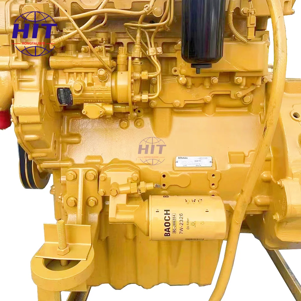 Perkins 1104 C4.4 б/у новый дизельный двигатель в сборе 1104D-E44TA 1104-44 с непосредственным впрыском