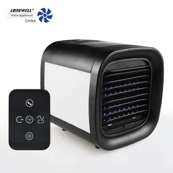 3-in-1 personal space USB portable mini personal air conditioner with 5 speeds 7 LED night lights for Home,Office and ROOM