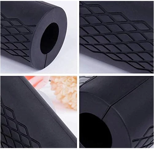 2020 popular silicone fitness bomber grip barbell cover set Thick Bar