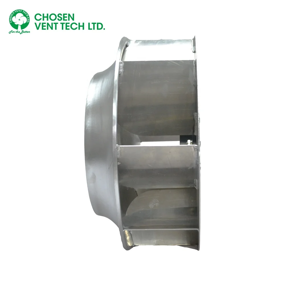Centrifugal Wheel Backward Inclined Alloy Customized Centrifugal Fan Centrifugal Impeller Inside The Fan or Machine AC BSWA-400