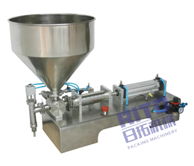 Liquid And Paste Filling Machine Ice Cream Honey Juice Sauce Soft Drink Tomato Paste pneumatic filling machine