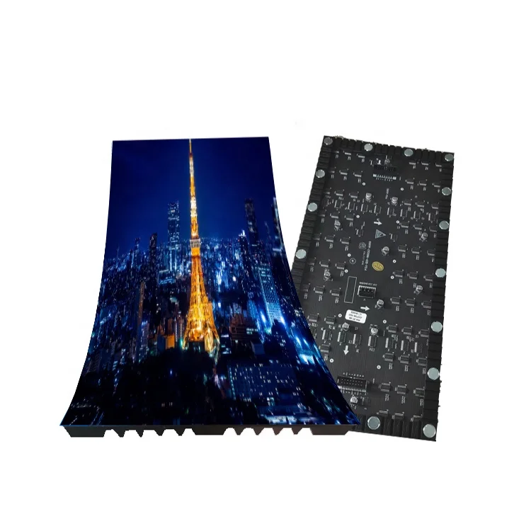 modular led screen screen display led flexible video wall panel led flexible video wall panel Indoor flexible electronic screen