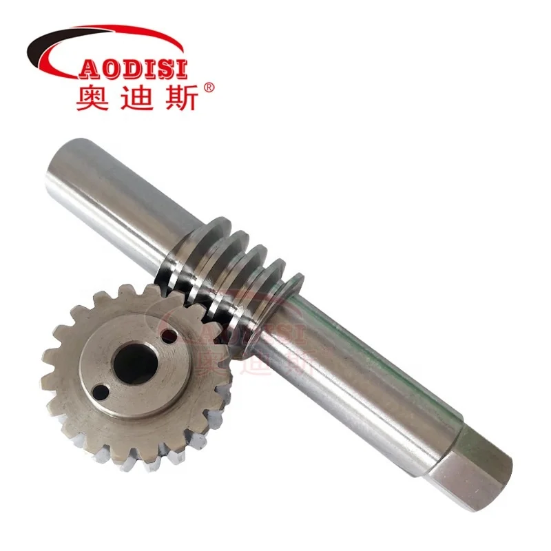 customized worm gear sets and gear shaft