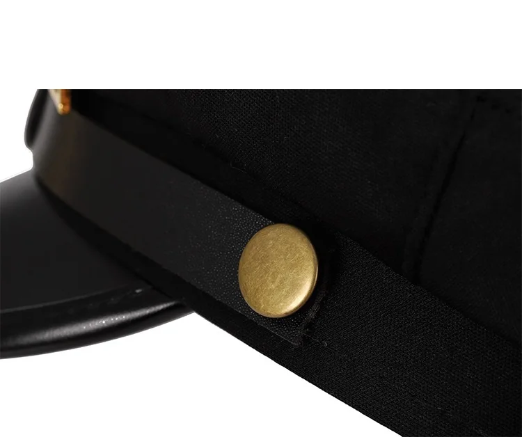 Женский берет осень-зима остроконечная металлическая восьмиугольная шапка Британский ретро художник шапка зимняя остроконечный хлопковый берет шапка