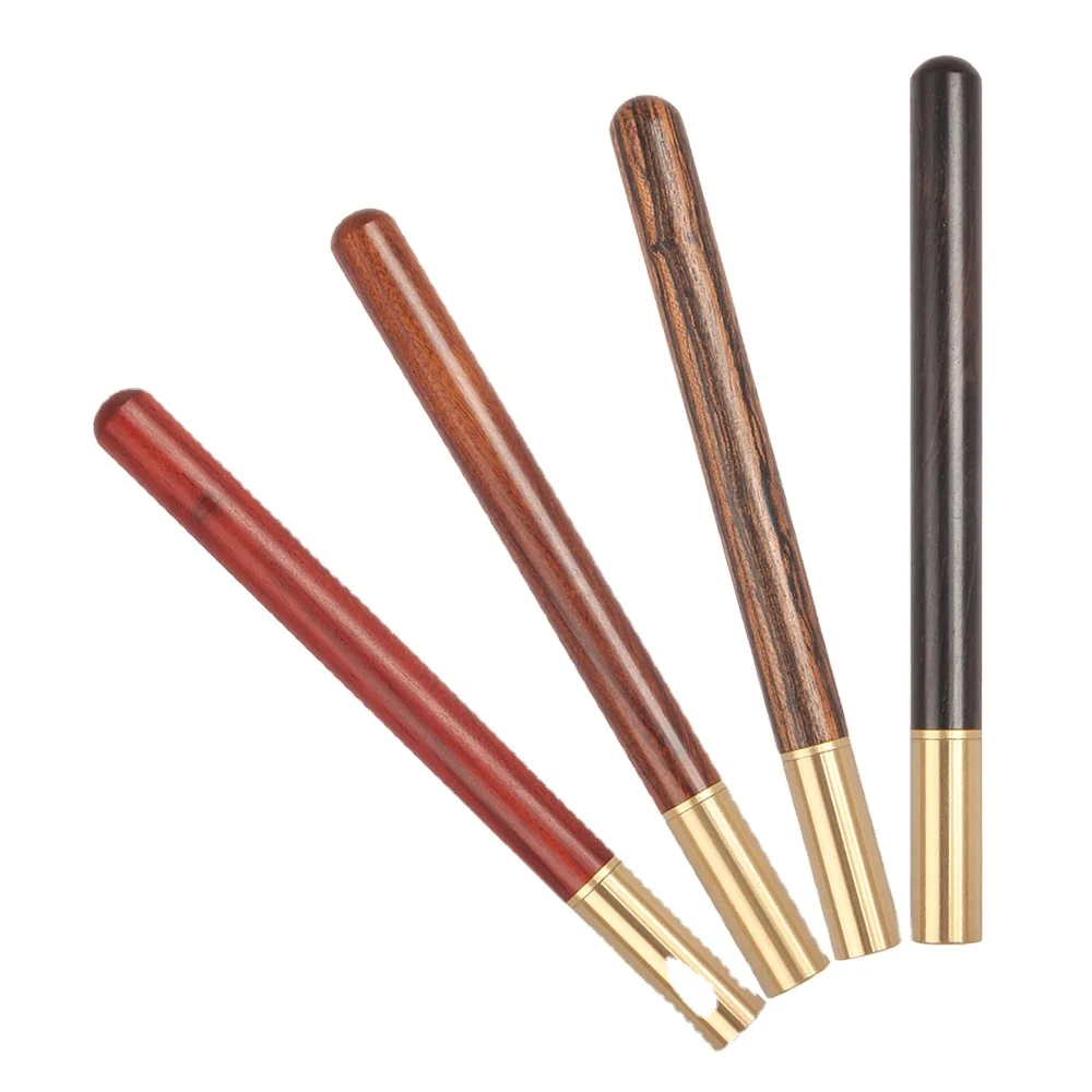 New design wood roller pen with metal part custom logo pen set for promotional gift