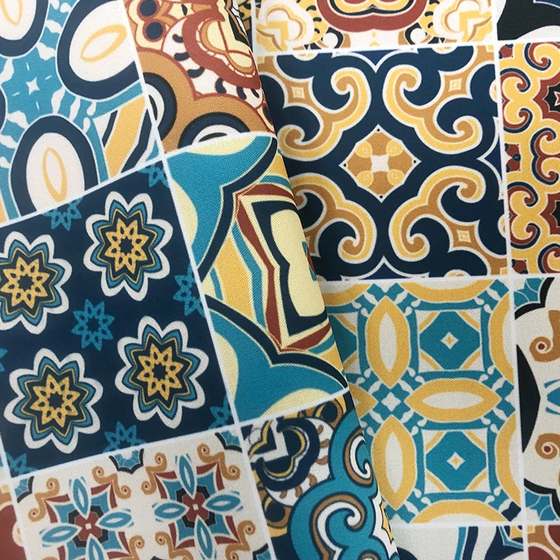 custom square orange nordic restaurant center dining table mat mats runners plate placemat set luxury with branding