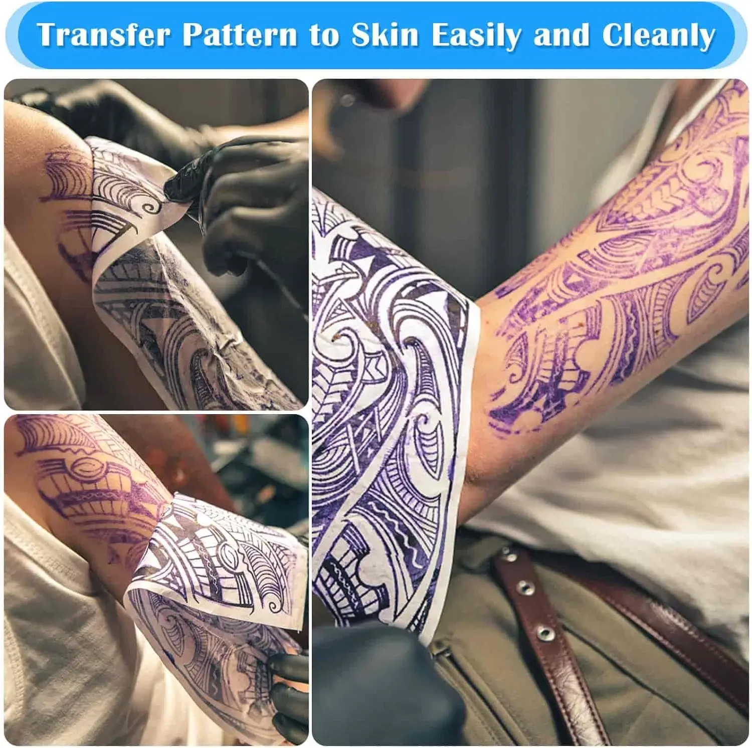 Hadiyah Factory A4 Size Copy Paper Thermal Tattoo Stencil Transfer Paper for Tattoo Beginner Artist 100 Sheets/box
