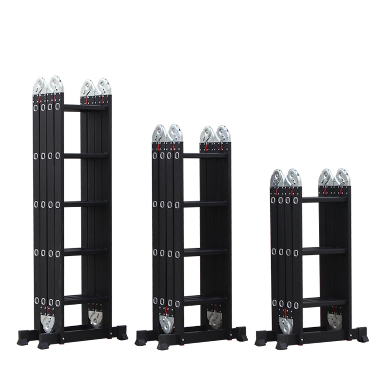 adjustable ladder work platform  aluminium 8 steps frp insulation ladder mult purpose ladder joint