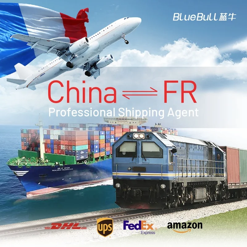 Amazon FBA Door to Door Delivery Service Fba Freight Forwarder China Shipping Agent to France