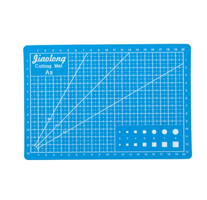 Cutting plate cutting paper double-sided cutting scale paper-cutting art engraving plate 22x30cm A4