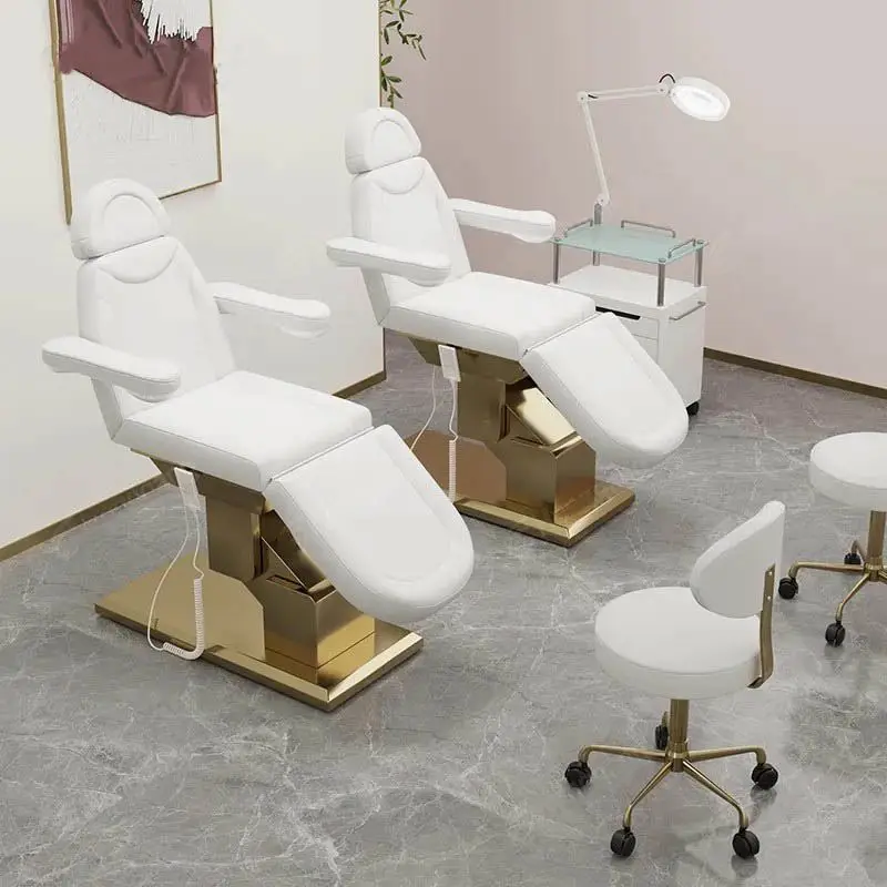 beauty salon bed spa bed thai massage table  multi-functional electric motor rotating Tattoo Chair Tattoo Bed