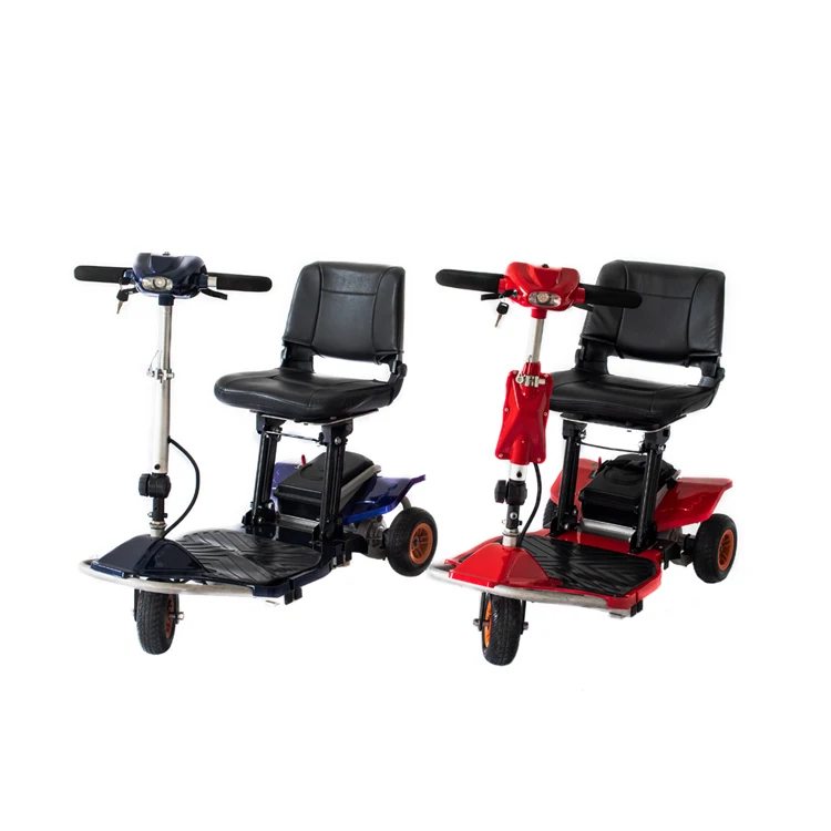 
Wholesale Elderly Mobility Disability Adult Safe Electric 3 Wheel Handicapped Scooters Foldable for Old People/Disabled 