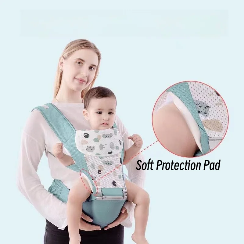 Ergonomic Design Carrying Sling Pack For Newborn To Toddler Hands-Free Baby Carrier Wrap
