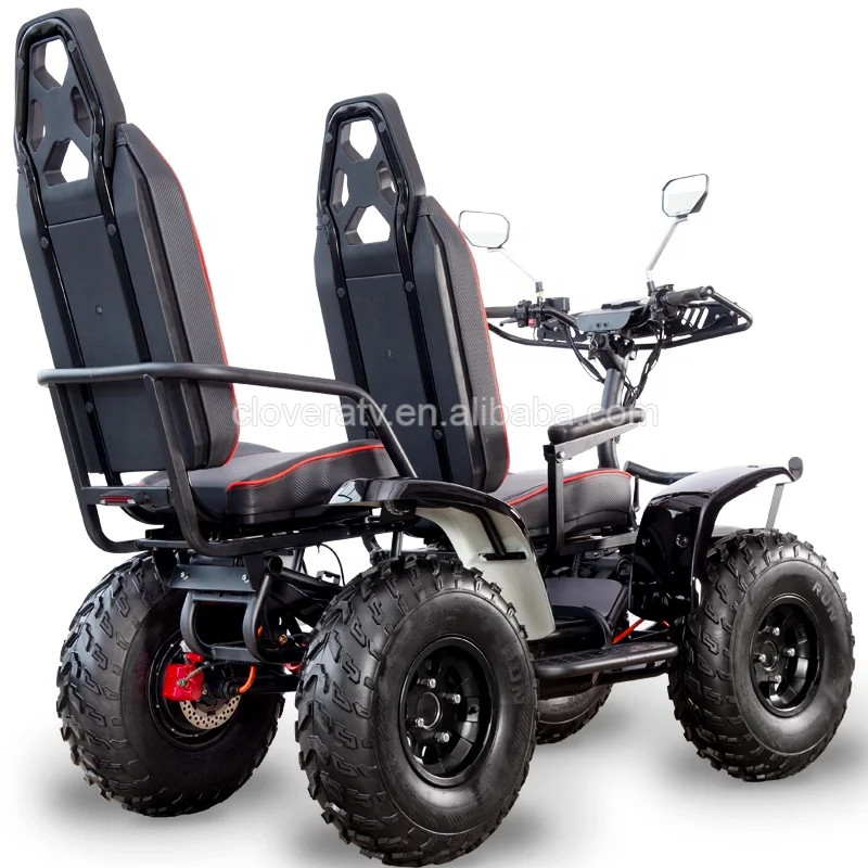 OEM EZ Raider 4WD Off road All Terrain Mobility Electric 8000W 72V Scooter with 2 Seats