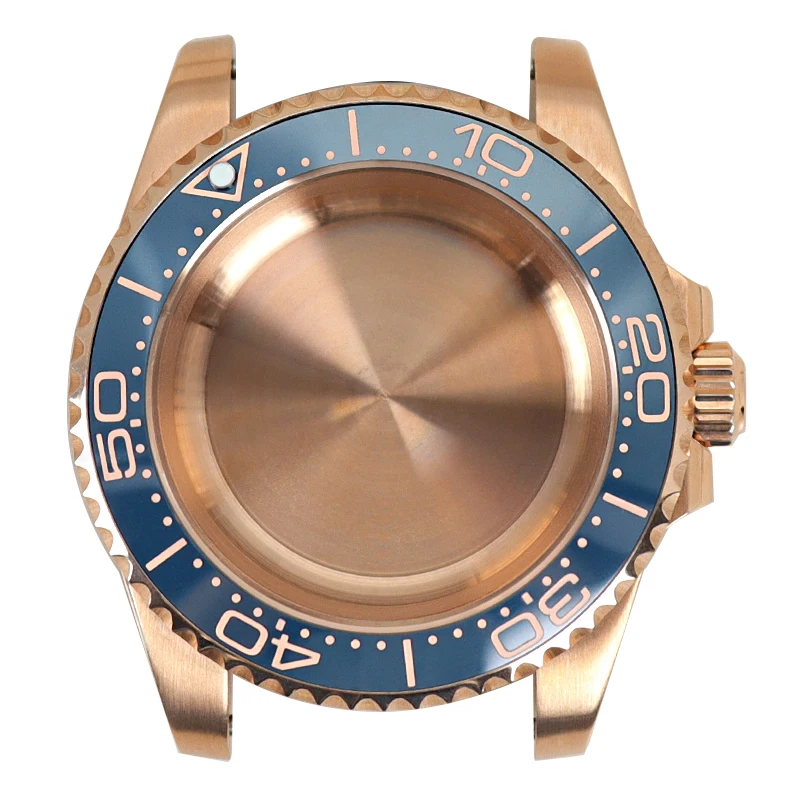 High quality wholesale Vintage NH35 Case rose gold watch parts For Seiko NH34 NH36 NH38 Eta 2824 Miyota 8215 Movement dial 28.5