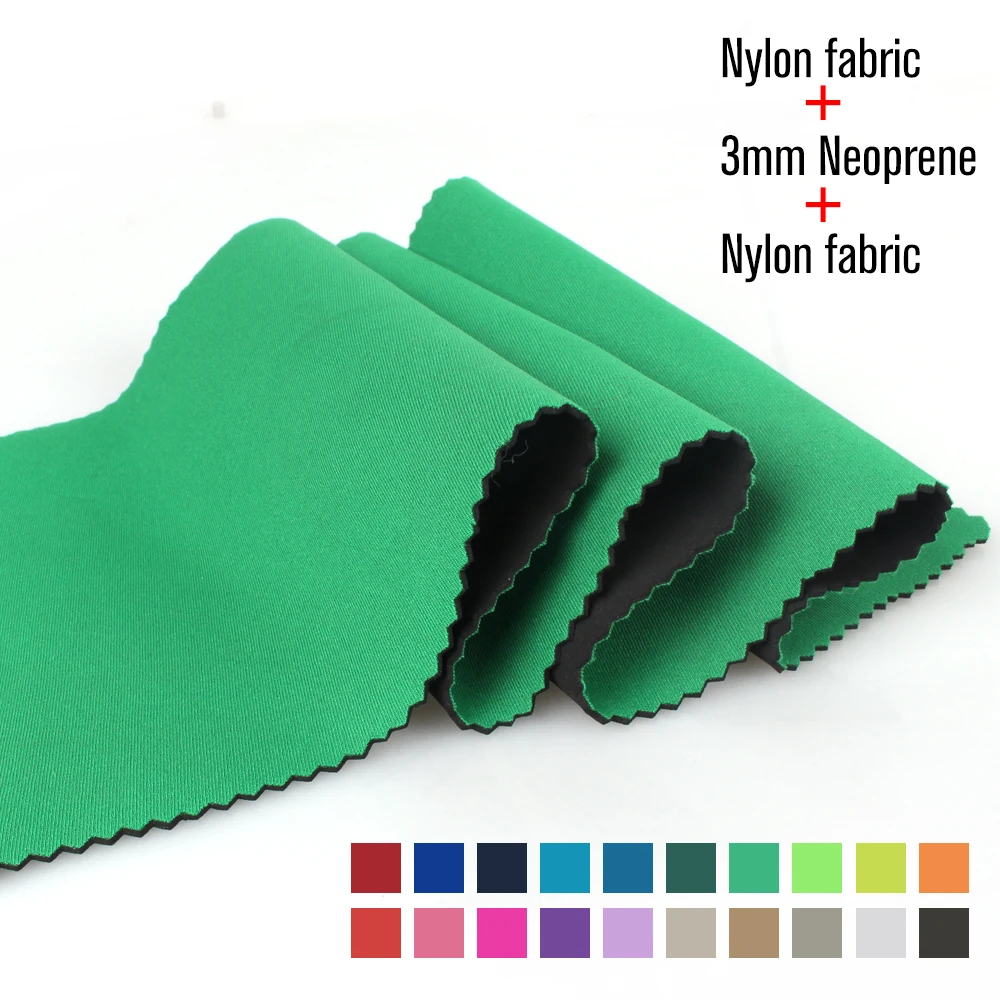 Hot Selling High Quality Diving Material Customized Waterproof Wetsuit Sheets 3mm Neoprene Stretch Fabric