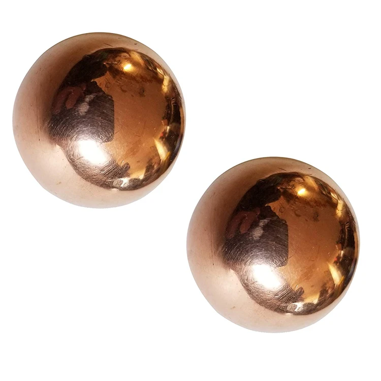 OEM Size Pure Copper Sphere Premium Pure Solid Copper Ball for Healing Gift Decorative Use